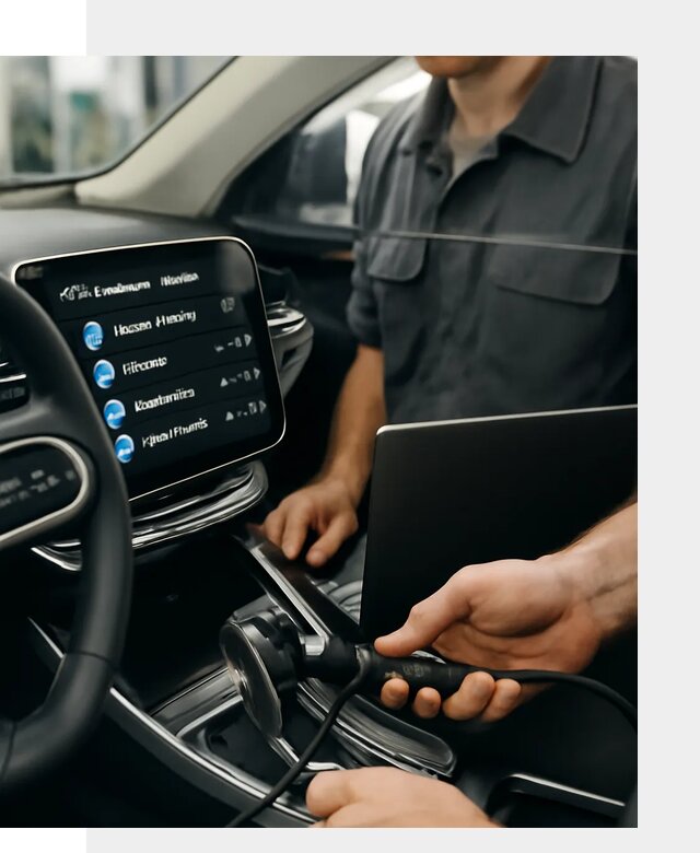 Установка приложений Geely для мультимедиа автомобиля в Белой Калитве