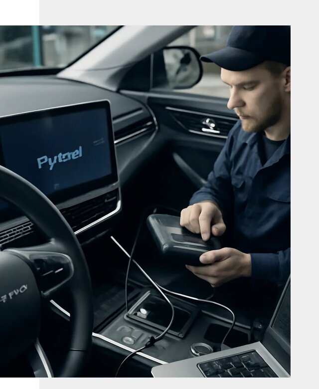Русификация автомобилей Jetour с адаптацией меню в Белой Калитве