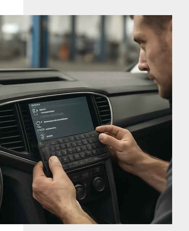 Установка русской клавиатуры для автомобиля в Белой Калитве