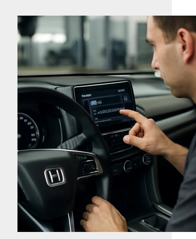Русификация панели приборов Honda в Белой Калитве по цене 5186 ФастМобиль-Бкл
